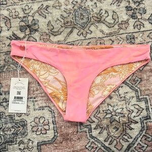 Pink Floral Women's Swim Bottom